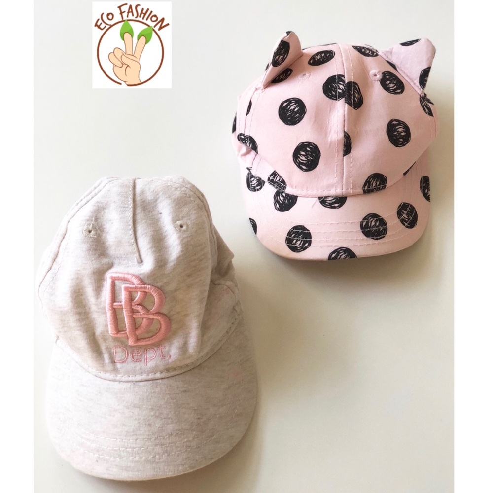 H&M CAPS Set of two for baby girl